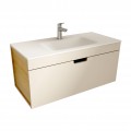 muebles de bano ML100 visón-madera