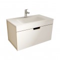 muebles de bano ML80 blanco-visón